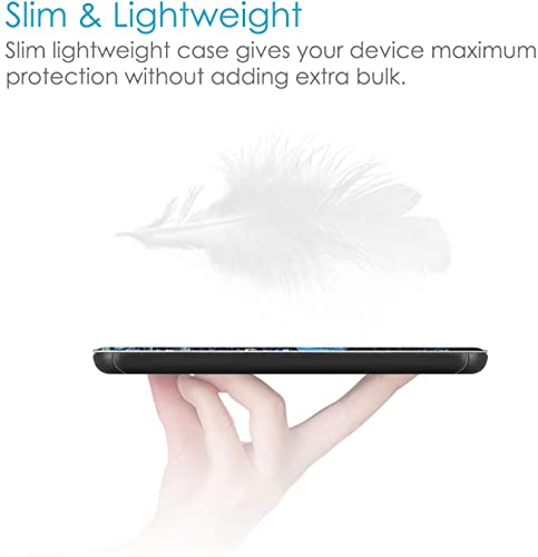 Image of SwooK Magnetic Flip Cover Case for Old Kindle Paperwhite 1 2 3 7Th Gen Generation Released in 2012 2013 2014 2015 2016 New 300 Ppi Versions 6 inch Inch Display Flip Cover Case Shell (Landscape) Tablets