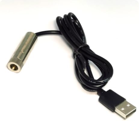 Focusable 638nm-100 Red Laser Diode Module Dot Line Cross Beam 12 * 35mm Lighting USB (Line)