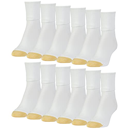 Image of GOLDTOE Women's Classic Turn Cuff Socks, Multipairs