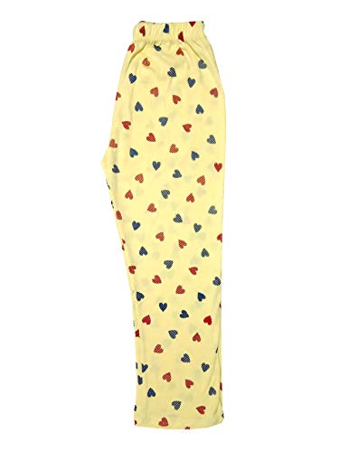 Image of IndiWeaves Girls Printed Cotton Capri Pants for Summer (Green,Yellow, 12-14 Years) Pack of 2