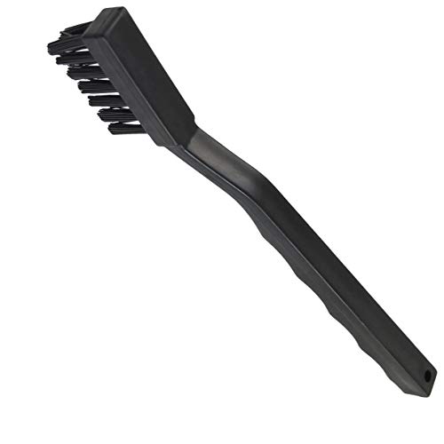 Aexit Black Plastic Tool Sets Grip 3 Rows Bristles Anti Static ESD Brush PCB -Free Tool Sets Cleaner 6.9