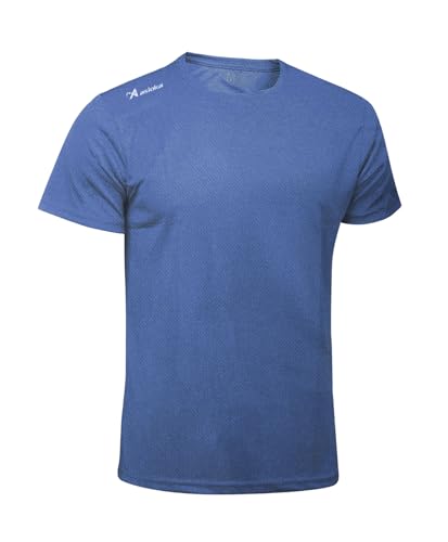 Camiseta Técnica Hombre Deporte Manga Corta Mesh | Ropa Deportiva Verano Transpirable Secado Rápido | Ideal para Gimnasio, Entrenamiento, Casual y Fitness