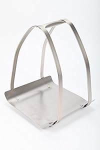 Point-Home Edelstahl Kaminholzkorb Holzwiege