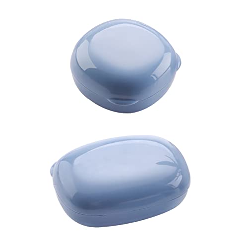 LAPYAPPE 2piezas Jabonera De Lixiviado para Jabón Sólido Funda De Viaje Jabonera Portátil Desague