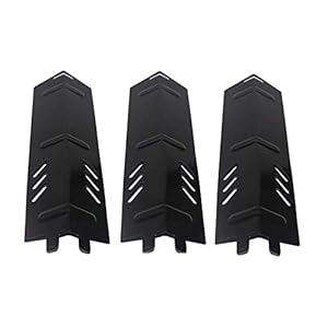 Adviace Grill Replacement Parts for Backyard Grill BY13-101-001-11, BY16-101-002-05, GBC1429WB, Porcelain Enamel Heat Plates for Backyard GBC1329W, GBC1429W, BY14-101-001-01, WM16-GBC1429WB Grills