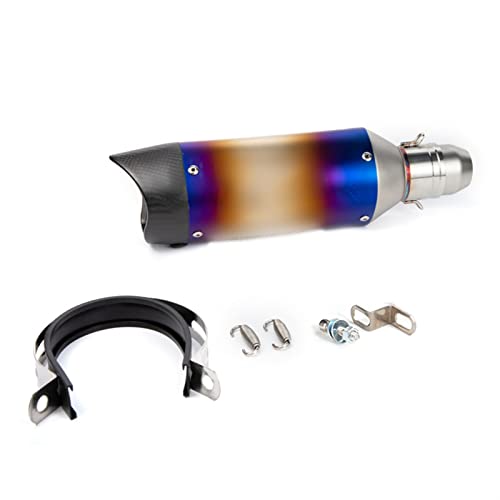 Échappement 51mm universel pour Yamaha MT07 R3, idéal sur route