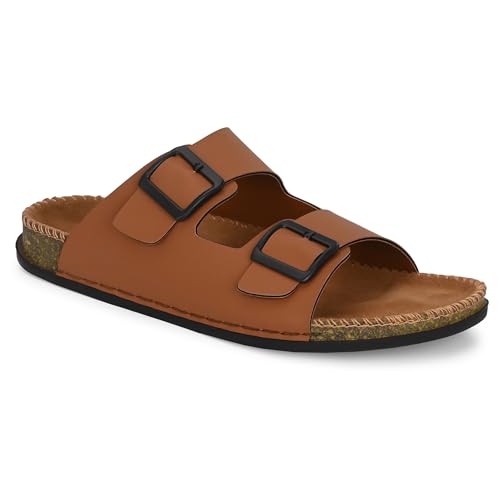 Image of ROWLANS Men's Ethnic Slippers - Elegant, Traditional & Comfortable Footwear