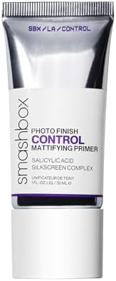 Smashbox Photo Finish Oil Control Primer | Mattifying Makeup Primer for Oily Skin with 12-Hour Oil Control | Salicylic Acid, Witch Hazel & Zinc Strengthening Formula