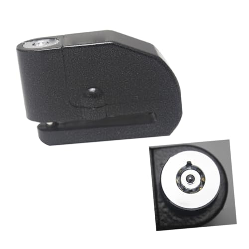 FUNOMOCYA Motorcycle Disc Brake Lock with Alarm Pin Theft Security Lock for Bikes Scooters Weather Resistant Easy to Use Wide Application