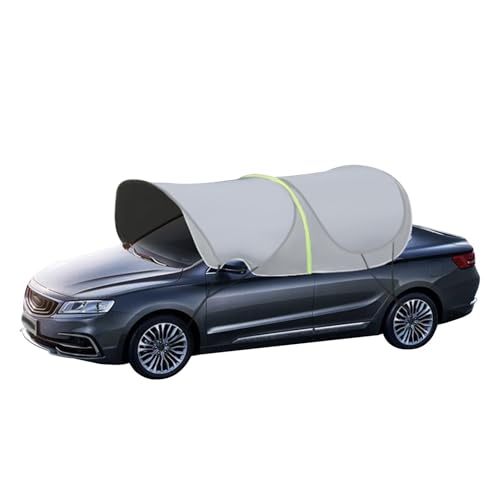 Carpa con cubierta para sombra de automóvil - Toldo para exteriores con protección UV,...