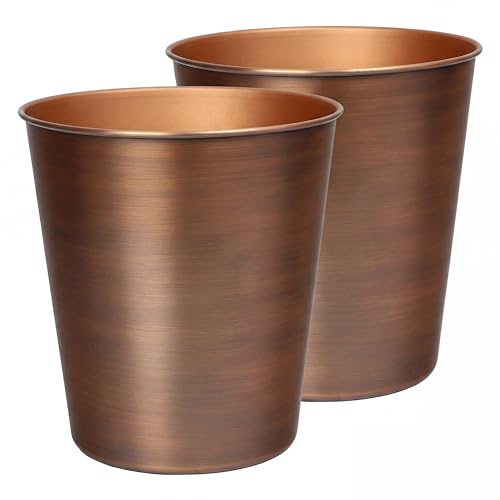 Set de 2 canecas de basura Nolan clásico moderno 2 galones
