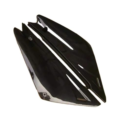 Panneaux latéraux de moto avec spoilers pour réduire les turbulences
