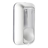 Mar Plast A89601 SeifeFoam mit Glaskolben, Weiß/durchsichtig, 217 x 117 x 103mm