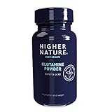 Higher Nature - Glutamine Powder - Amino Acid - Pure Glutamine for Gut Health - Vegetarian & Vegan - 200g