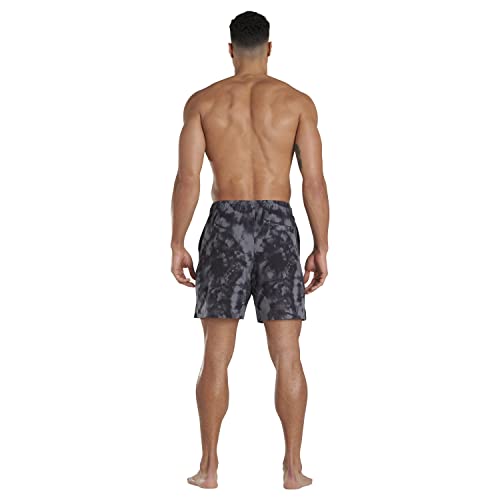 Under Armour Mens Compression Lined Volley, Trunks, Shorts With Drawstring Closure & Elastic Waistband Swim Trunks, Black Tie Dye, Large Us #TOP4