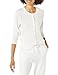 Produktbild Amazon Essentials Damen Leichte Rundhalsstrickjacke (Erhältlich In Übergröße), Elfenbein, L