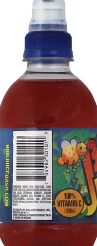 Bug Juice Fruity Punch, 10 oz Bottle (Pack of 48)