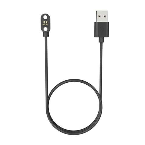 Cabo de carregamento magnético de alta velocidade para auriculares Bluetooth, 60 cm, preto, USB para USB, 27 gramas, compatível com YUANS X18Pro/X8/X7 e NANK Runner Pro, 1 unidade