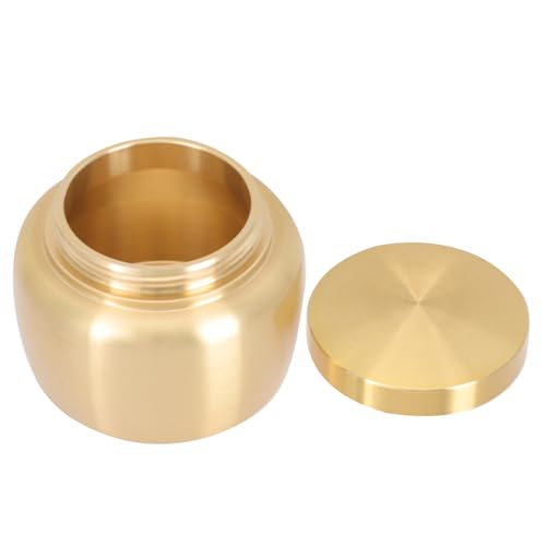 Pretyzoom Copper Mini Storage Canister Jar
