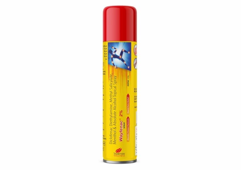 Wayfenac 2% Spray 50 gm (Pack of 2)