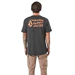 Volcom Mens Workwear Short Sleeve T-Shirt – Heavyweight Cotton, Classic Fit - Image 2