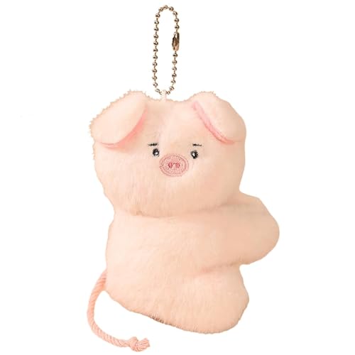 Glugahrif Imán animal de felpa, animal de peluche magnético, panda, figura de felpa, tacto cómodo, juguetes de peluche para mochila, bolso, mesa o mesita de