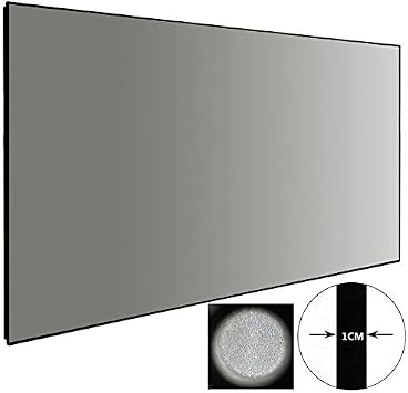 2.35:1 Format 4K Thin Bezel Fixed Frame Projection Screen with Cinema Grey Frame Screen(200 inch)