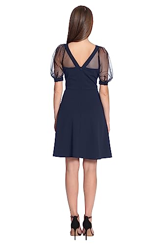 Image of Maggy London Women's Illusion Dress Occasion Event Party Holiday Cocktail Guest of Wedding.
