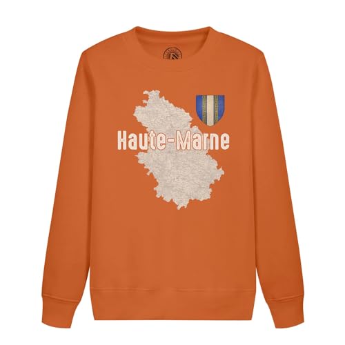 Sweat enfant Haute Marne 52 idéal pour l'école et les sorties nature