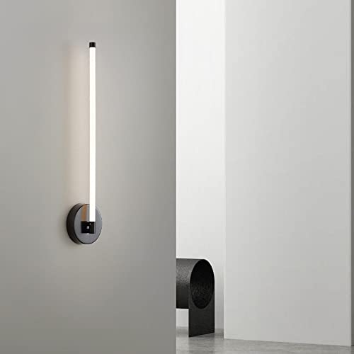 Jadssox Modern Led Linear Wall Sconce Copper Wall Mount Light Indoor Vanity Wall Lamp, Minimalist Wall Lighting Fixtures 3 Color Mode Wall Wash Lights For Living Room Bedroom #TOP1