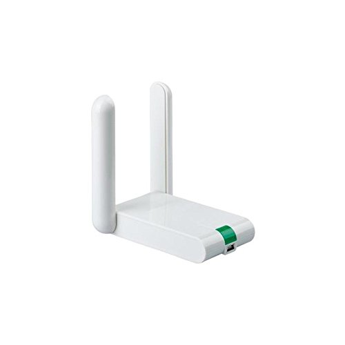 TP-Link TL-WN822N High Gain WLAN Stick Adapter (bis zu 300Mbit/s, WPS, Externe High-Gain-Antenne, mit USB-Verl&auml;ngerungskabel, unterst&uuml;tzt Windows 10/8.x/7/XP, Mac OS 10.910.13, Raspberry Pi) wei&szlig;