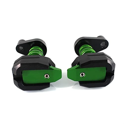 Protection cadre Z1000SX Kawasaki anti-chute vert robuste pour motards