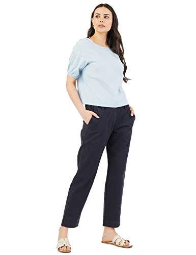 Image of FYLTR Women's Stretch Cotton Comfort Chinos with Elasticated Waistband