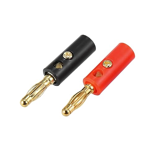 X AUTOHAUX 10 piezas Conectores Banana 4mm miniatura 4