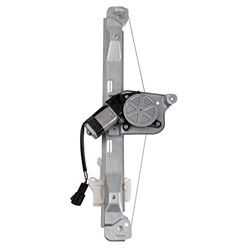 Image of TRQ Rear Left Power Window Regulator & Motor Assembly Drivers Side Compatible with 2008-2012 Chevrolet Malibu 2007-2009 Saturn Aura