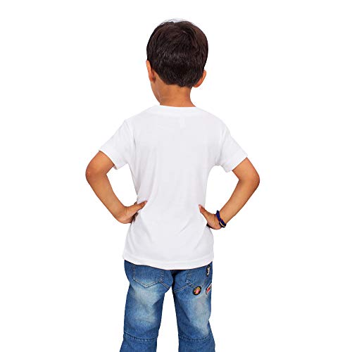 Image of Unisex-Child Printed Regular Fit T-Shirt