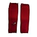 Kdjuope Shin Instep Guards Karate Gear Washable Thick for Adults Equipment Calf Guards for Kickboxing Taekwondo, Red M