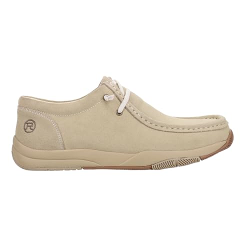 ROPER Mens Clearcut Low Boat Casual Shoes - Beige