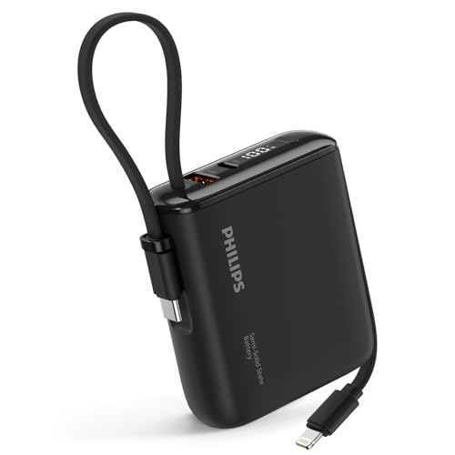 Philips (フィリップス) モバイルバッテリー 半固体