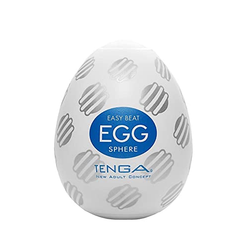 TENGA Egg Spherem Dark Blue Disposable Super-Stretchable Pleasurable Male Masturbation Sleeve