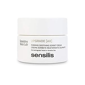 Sensilis – Upgrade AR Crema Sorbete Reafirmante, Calmante Antirojeces Piel Sensible, Reduce Arrugas Efecto Cooling, con Polisacáridos Avena – 50 ml