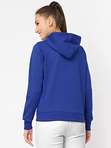 Image of UZARUS Women's Cotton Fleece Stylish Sweatshirt Hoodie
