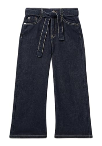 Pantalon Benetton de qualité supérieure pour fille en bleu denim 120cm