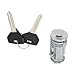 For Jeep Cherokee Ignition Lock Cylinder 1998 99 00 2001 | w/Keys | Chrome | Operable Key | Ignition Switch