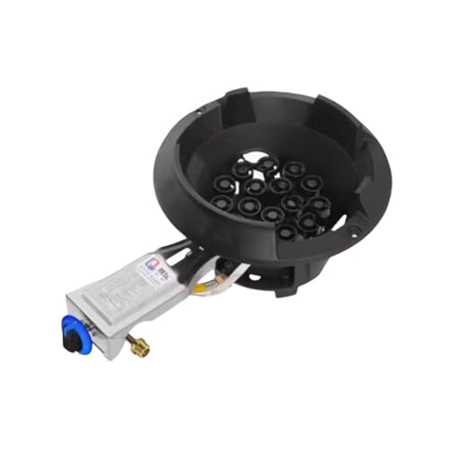 Estufa de gas de 1 quemador de alta eficiencia con 11/12 kW y placa de hierro para gas LPG