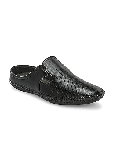 Image of KNOOS Men's Half Back Open Mules Backless Sandals