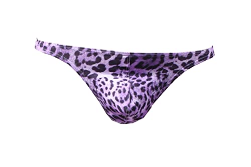 Tanga de chinlon suave sin costuras visibles estilo low rise de silueta elástica XXL