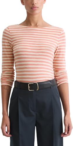 T-shirt manches longues rayures femme vêtement coton bio Marc O’Polo