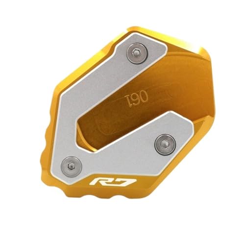 Extension de béquille latérale CNC en alu pour moto YZF-R7 2021-2023