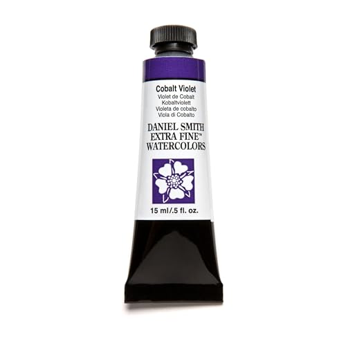 DANIEL SMITH 284600030 Extra Fine Watercolor 15ml Paint Tube, Cobalt